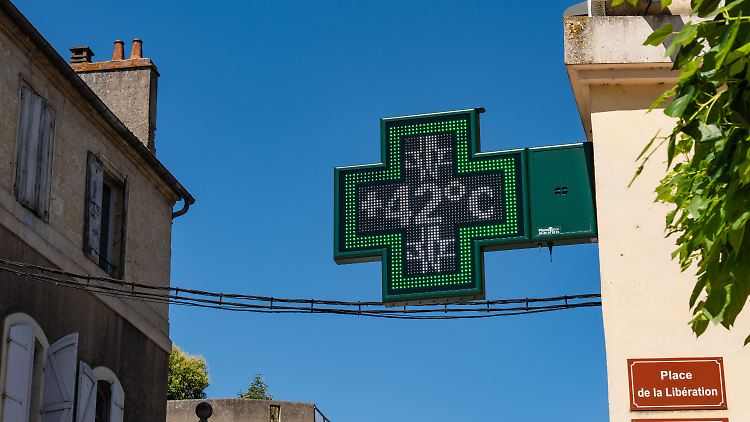 Die erste Hitzewelle des Sommers trifft Südfrankreich: Vor Mitte der Woche wird keine Abkühlung erwartet. 