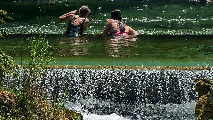 Allein der Name - Eisbach - sorgt für kühlere Gedanken! 