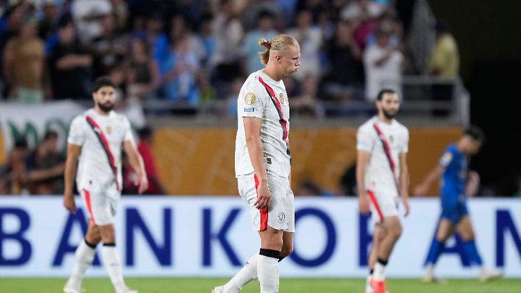 Für Erling Haaland und Manchester City ist die Klub-WM beendet.