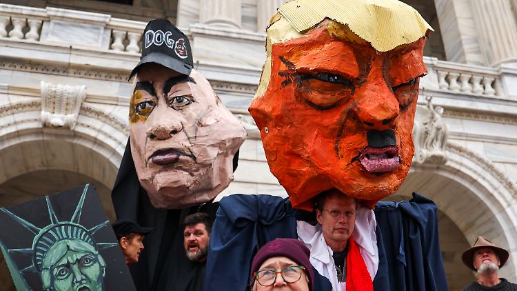 Zwischen Elon Musk und Donald Trump kracht es.