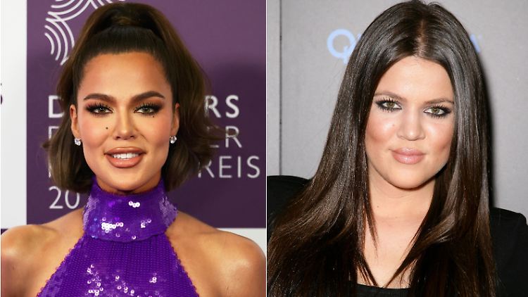 Zehn Jahre können einen Unterschied machen: Khloé Kardashian hat sich ein wenig verändert.