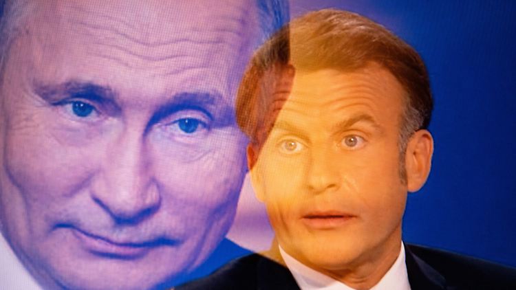 Mit Blick auf die Ukraine forderte Macron eine rasche Waffenruhe und den Start von Verhandlungen zwischen Russland und der Ukraine.