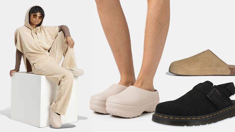 Clogs sind nicht nur bei Frauen eine stilvolle Alternative zur Sandale: Diese Modelle dürfen auch Männer tragen.