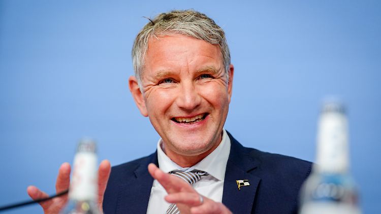 Höcke gehört zu den Wortführern der äußersten Rechten in der AfD.