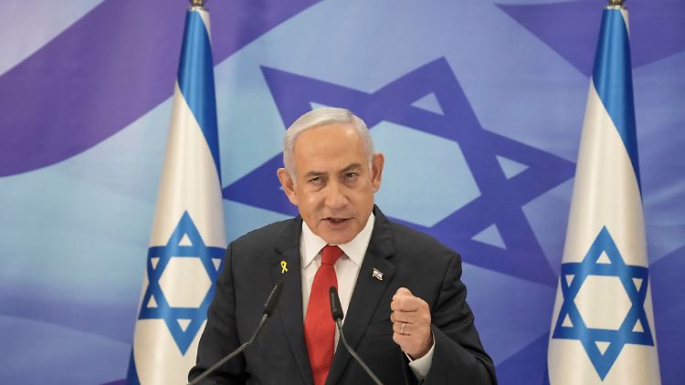 Israels Ministerpräsident Netanjahu will die Herrschaft der Hamas in Gaza beenden. (Archivbild)