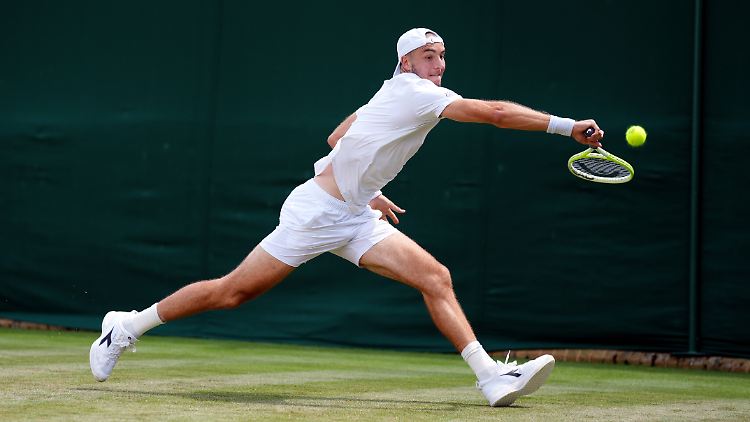 Erfolgreich in Wimbledon unterwegs: Jan-Lennard Struff.