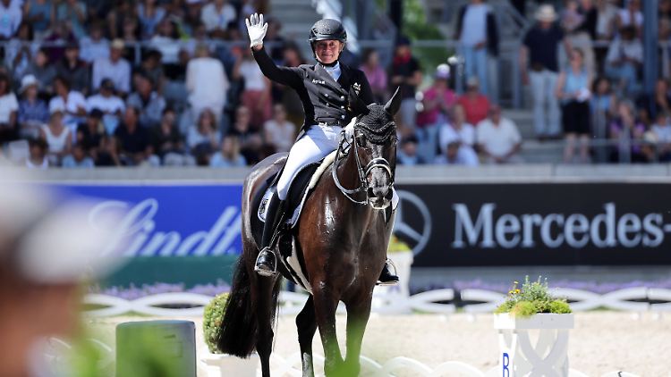 Isabell Werth und ihr Pferd Wendy waren mal wieder super in Form.