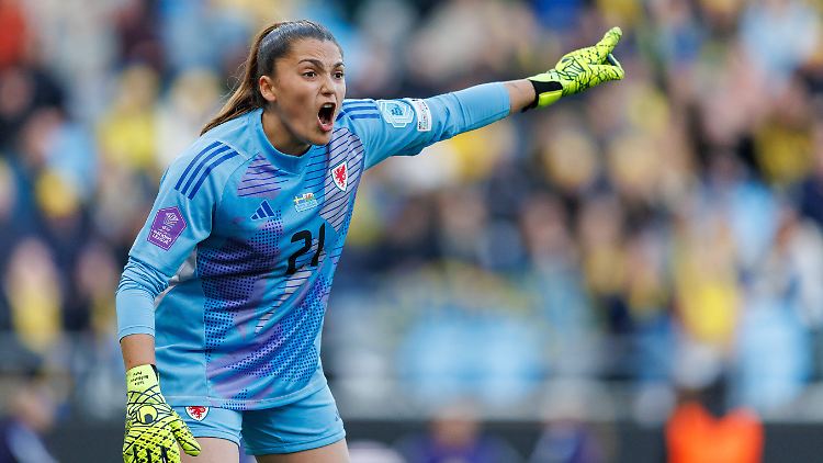 Safia Middleton-Patel ist die jüngste Spielerin im walisischen Kader. 