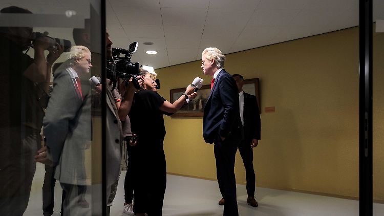 Rechtspopulist Geert Wilders war Initiator der Verschärfung. 