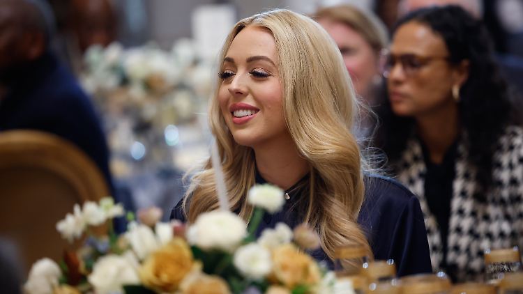 Tiffany Trump ist Donald Trumps jüngste Tochter - und machte ihn im Mai zum elffachen Großvater.