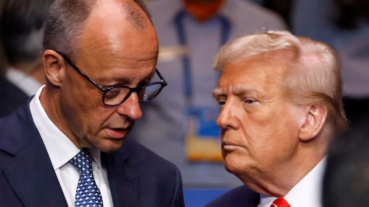 Zuletzt sind Merz und Trump beim Nato-Gipfel Ende Juni in Den Haag aufeinandergetroffen. 