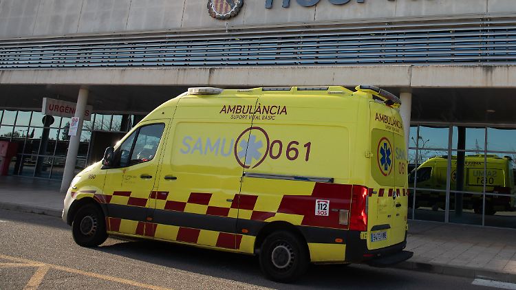Der deutsche Tourist befindet sich in einem kritischen Zustand und wird im Krankenhaus versorgt.