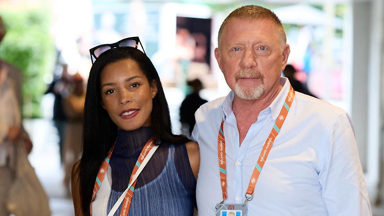 Partnerschaft auf Augenhöhe: Lilian de Carvalho Monteiro und Boris Becker.