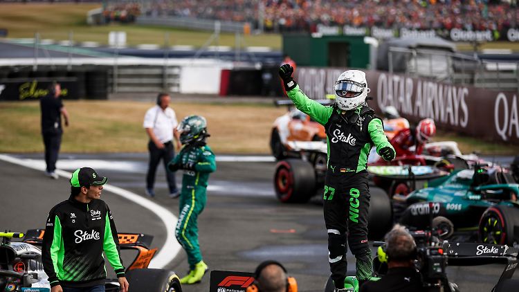 Hülkenberg holte das "am meisten überfällige Podium der Geschichte", sagte sein Teamchef Wheatley.