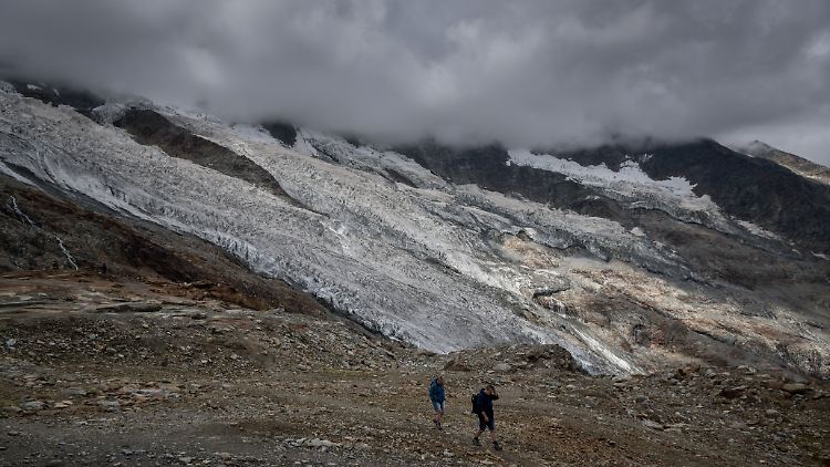 Der Feegletscher im Kanton Wallis. (Archivbild)
