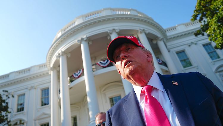 Trump schreibt wieder in Versalien - das lässt nichts Gutes für die Brics erahnen.