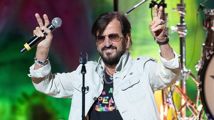 Auch mit 85 noch auf der Bühne: Ringo Starr.