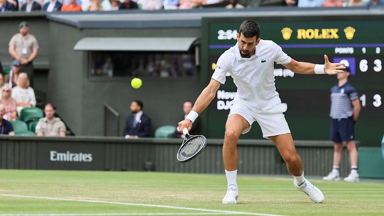 Zeigte erst schlechtes und dann gutes Tennis: Novak Djokovic.