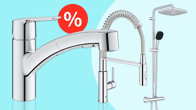 Armaturen, Duschsysteme und Rabatte – Grohe-Produkte gibt es zum Prime Day jetzt günstig zu ergattern.