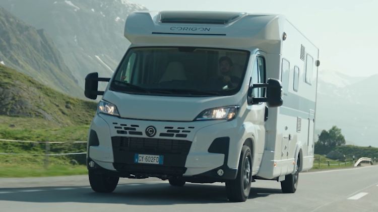Das Produktportfolio von Corigon umfasst drei teilintegrierte Baureihen und einen Camper-Van.