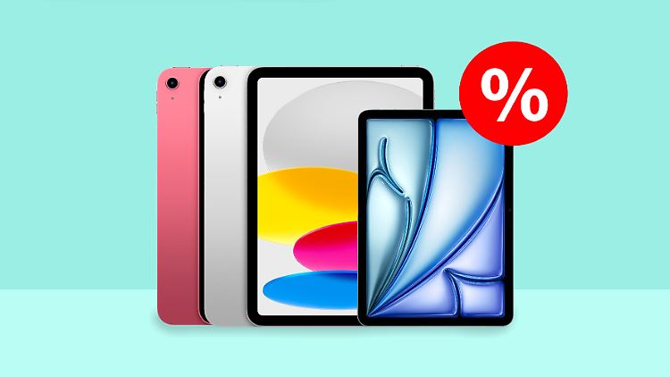 Verschiedene Apple iPads sind am Prime Day günstiger zu haben.