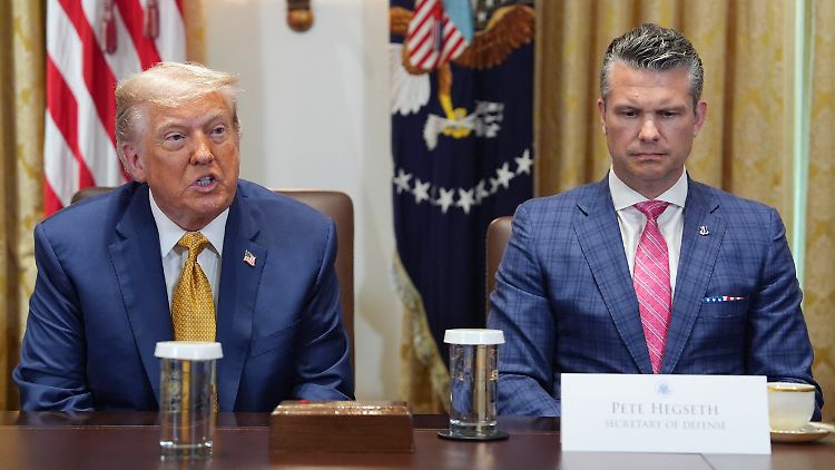 Sagte Trump nichts von seinen Plänen: Pete Hegseth.