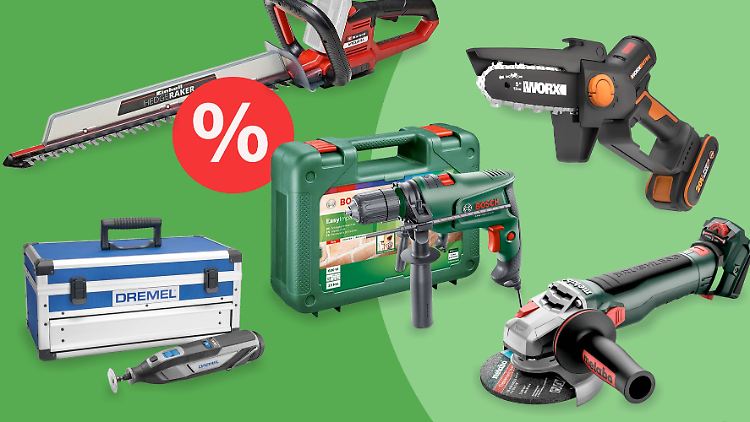 Egal ob Dremel, Bosch oder Worx: Die Werkzeug-Preise am Prime Day purzeln.