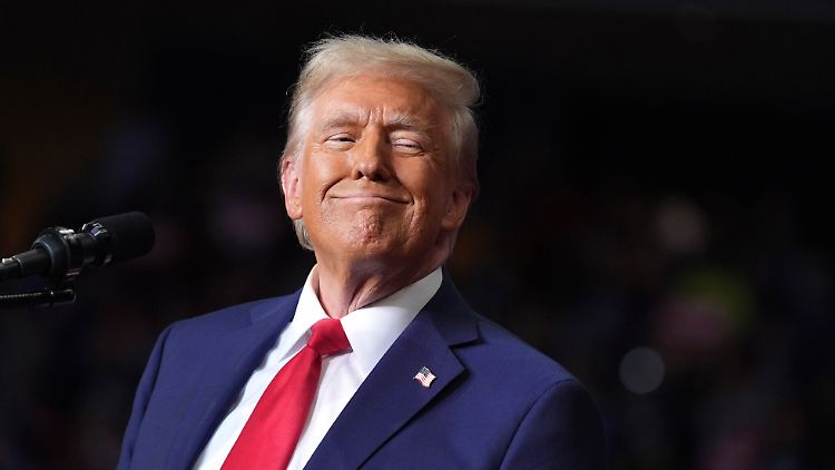 Markige Worte kann Donald Trump.