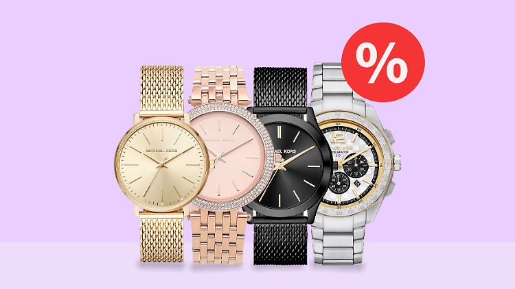 Michael-Kors-Uhren lassen sich jetzt zum Deal-Preis sichern.