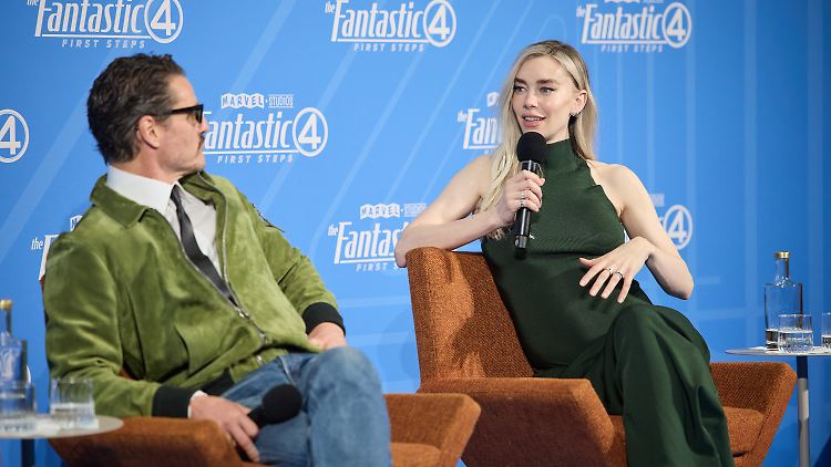 Spielen im Film ein Ehepaar und werdende Eltern: Pedro Pascal und (die tatsächlich schwangere) Vanessa Kirby.