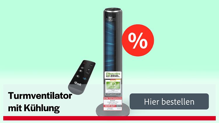 Den Bestseller-Turmventilator gibt es am Prime Day zum Sparpreis.