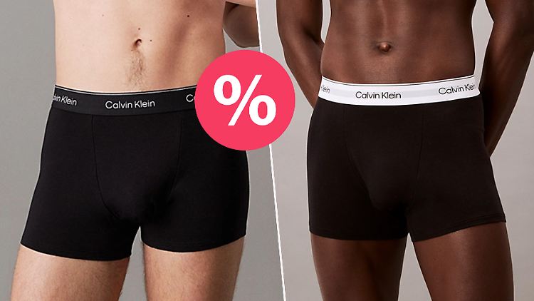 Am Amazon Prime Day gibt es diese stylishen Boxershorts von Calvin Klein unter 25 Euro.