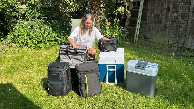 Vier Kühltaschen und zwei Kühlboxen nehmen wir unter die Lupe.
