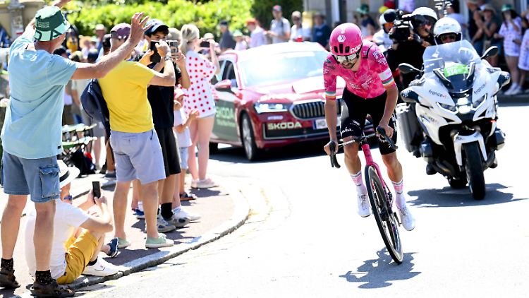 Der Ire Ben Healy war unaufhaltbar auf der 6. Etappe der Tour der France.