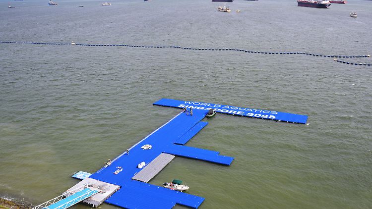 "Das Wasser ist nicht blau und grün."