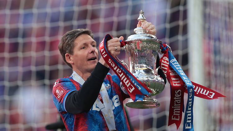 Oliver Glasner muss als FA-Cup-Sieger in der Conference League antreten.