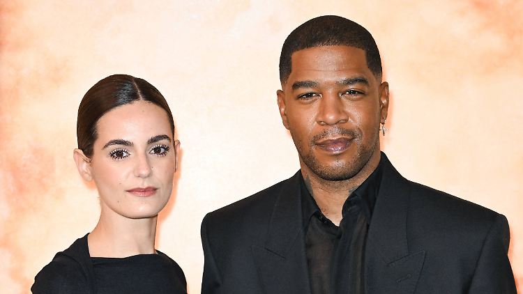 Kid Cudi und Lola Abecassis Sartore im März 2025.