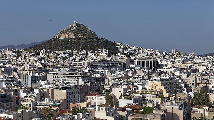 Stadtviertel Kolonaki in Athen.