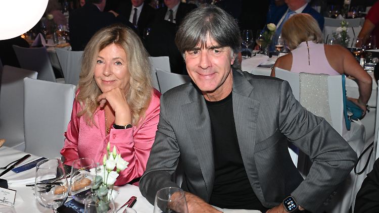 Die Trennung erfolgte im Guten: Jogi und Daniela Löw.