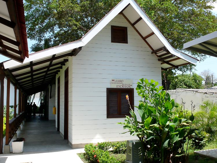 Wallfahrtsort für Fans: Das Gabriel-García-Márquez-Museum in Aracataca wurde dem Geburtshaus des Literatur-Nobelpreisträgers nachempfunden.