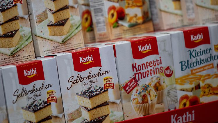 Kathi bietet neben Mehl auch zahlreiche Backmischungen an.