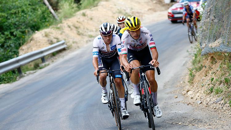 Tadej Pogacar und Joao Almeida werden nicht gemeinsam durch die Tour de France klettern.