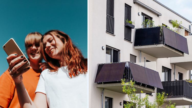 Mit einer Smartphone-App haben Balkonkrafwerk-Besitzer alle Leistungsdaten ihrer Mini-Solaranlage im Blick. Wir haben es ausprobiert.
