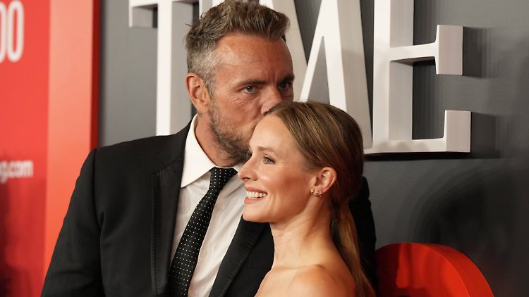 Mächtig stolz auf seine Frau: Dax Shepard und Kristen Bell.