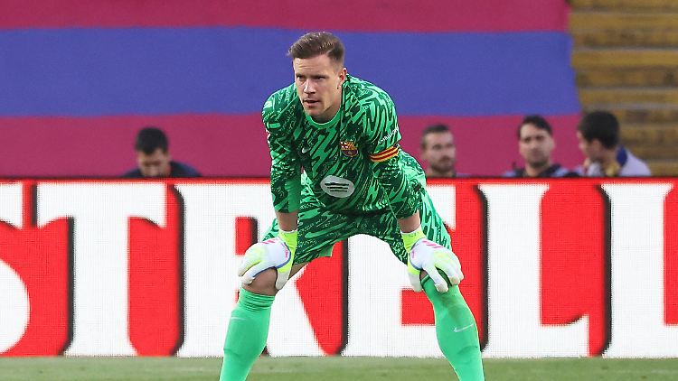 Lange ist's her (vergangener Mai): ter Stegen im Barca-Trikot.