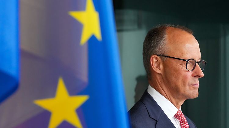 Bundeskanzler Merz sendet seiner Parteifreundin von der Leyen ein Nein.