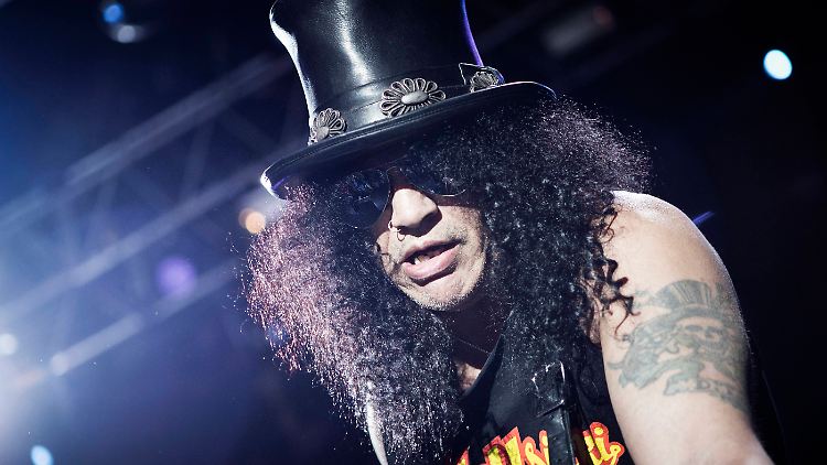 Mehr Rockstar geht eigentlich nicht: Slash.