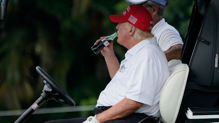 Trump trinkt gerne Diät-Cola.