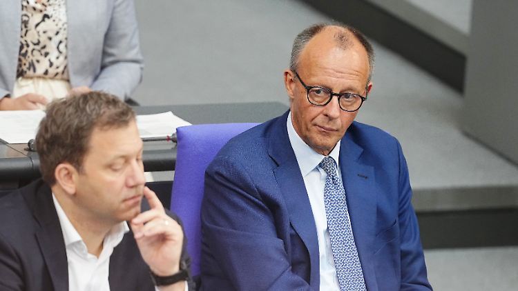 Bundeskanzler Merz und sein Vize Klingbeil haben seit der gescheiterten Richterwahl ein Problem - und offenbar keinerlei Idee zu dessen Lösung.