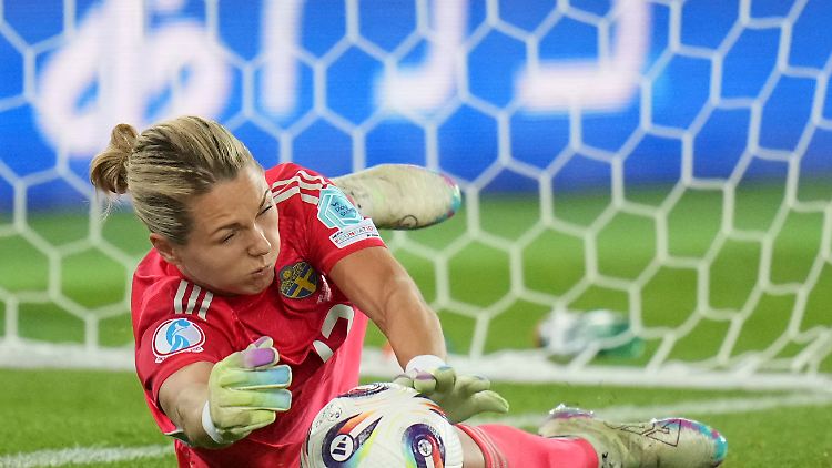 Sie war kaum zu bezwingen und am Ende doch die traurigste Spielerin: Jennifer Falk.
